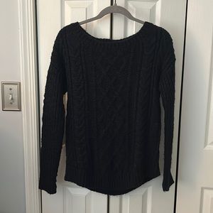 Banana republic blue knit sweater